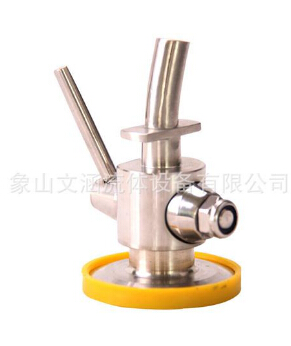 取樣時，取樣閥如何操作